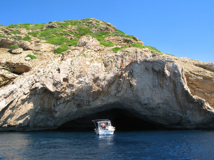 angeltourenmallorca.de Bootstouren auf Sa Cova Blava Mallorca